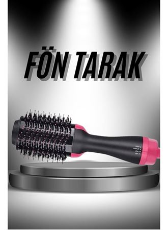 Saç Şekillendirici Ve Saç Düzleştirici Fön Tarağı Tarak Fırça 1200w Saç Kurutma