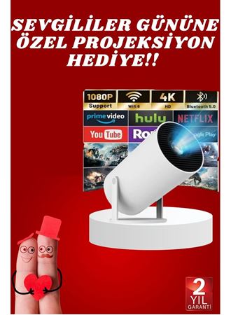 Sevgiliye Özel Hediye Ayaklı Sinema Projektörü Projeksiyon