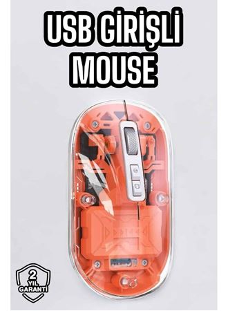 Sessiz Kablosuz USB Girişli Mouse Fare Yüksek Performanslı