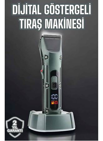 Tıraş Makinesi Uzun Pil Ömrü Şarjlı Günlük Tıraş Makinesi