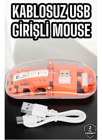 Fare Mouse Çift Modlu Kablosuz Bağlantılı 2.4GHz Destekli
