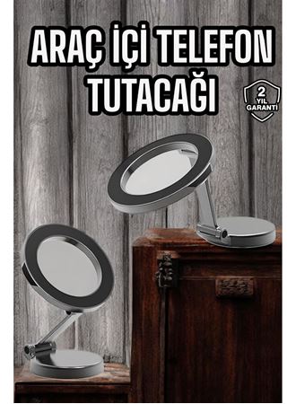 Yeni Nesil Araç İçi Mıknatıslı Telefon Tutacağı Tüm Telefonlara Uyumlu