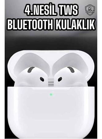 4.Nesil Kaliteli TWS Android ve İOS Uyumlu Mikrofonlu Kulaklık