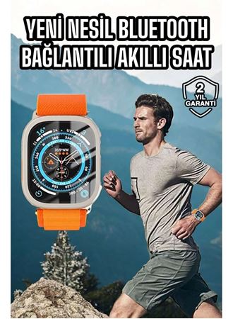 Akıllı Saat Uyku ve Spor Takibi Yeni Nesil Bluetooth Bağlantılı Amoled Ekran