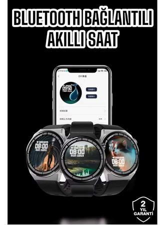 Akıllı Saat GPS VE NFC Özelliği Sesli Görüşme Dokunmstik Ekran