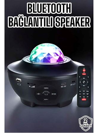 Yıldızlı gökyüzü Projektörü Uzaktan kumandalı Çocuklara Özel Şarjlı