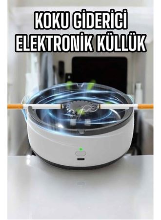 Küllük Duman Giderici Temizlenebilir Elektronik Pilli