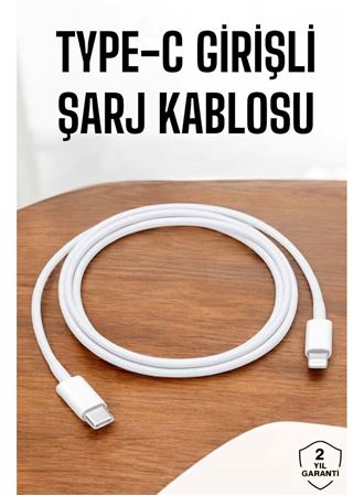 Iphone İOS Uyumlu Hızlı Şarj Kablosu Type C To Lightning 12 13 14 15 Pro Max