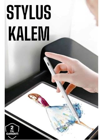 Tablet Kalemi Stylus Pen Dokunmatik Kalem Android Ve İOS Uyumlu Şarjlı