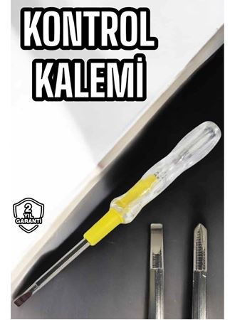 Test Cihazı Kontrol Kalemi Çift Başlıklı Şeffaf Elektrik Testi