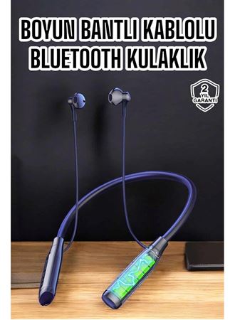 Yeni Nesil Bluetooth Kulaklık Kablolu Kulak İçi Dijital Göstergeli