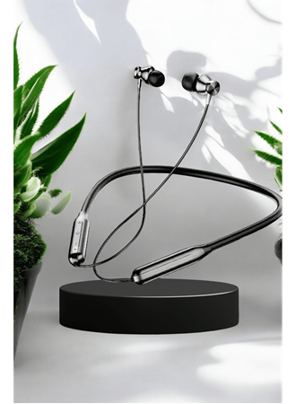 Boyun Bantlı Kablolu Kulaklık ANC Özelliği Uzun Şarj Süreli Sporcu Kulaklığı 100 saat