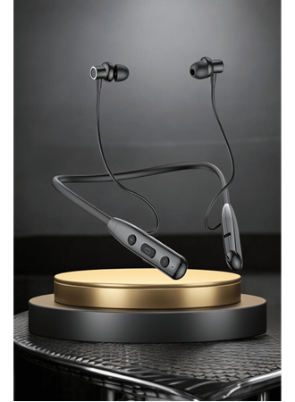 Kablolu Bluetooth Kulaklık Boyun Bantlı ANC Özelliği Yüksek Ses Kaliteli 100 saat