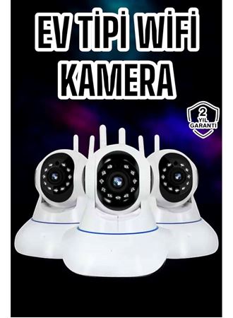 Wifi Kamerası Çift Yönlü Bebek Güvenlik Kamerası Gece Görüşlü