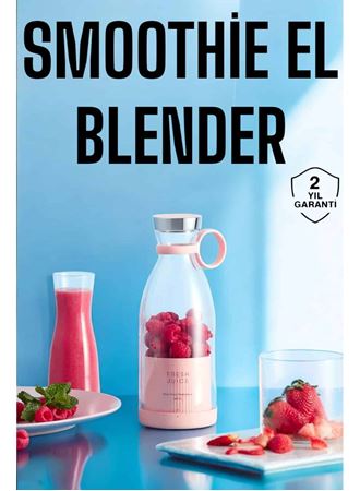 El Blender Bardak Blender Şarjlı Taşınabilir Meyve Sıkcağı Smoothie