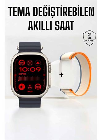 Akıllı Saat Yeni Nesil Sesli Asistan Uyku ve Sağlık Takibi Adımsayar