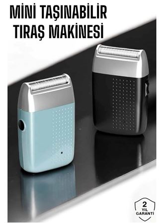 Tıraş Makinesi Islak Ve Kuru Kullanıma Uygun Kablosuz Taşınabilir