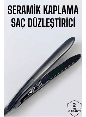 Saç Düzleştirici Led Ekranlı Isı Ayarlı Seramik Kaplama Profesyonel