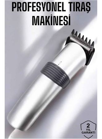 Erkeklere Özel Şarjlı Saç ve Sakal Kesme Tıraş Makinesi Seti