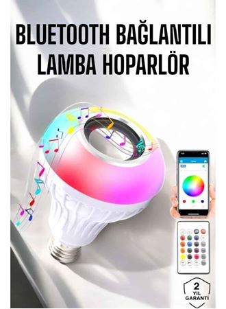 Lamba Led Hoparlör Dayanıklı ve Uzun Ömürlü Bluetooth Hoparlör
