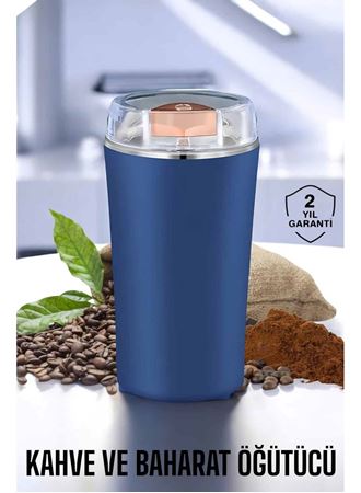 Kahve Ve Baharat Öğütücü Dayanıklı Paslanmaz Çelik Kolay Kullanım