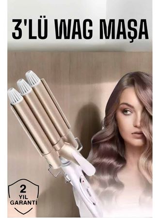 Wag Maşa Negatif İyon Teknolojili Isı Ayarlı Saç Maşası