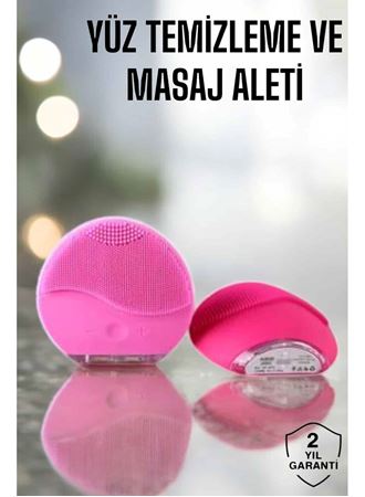Yüz Temizleme Aleti Genç Görünüm Sağlayan, Kan Dolaşımını Hızlandıran, Kablosuz ve Taşınabilir