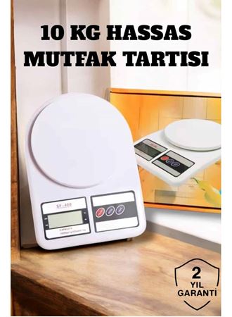 Net LCD Ekran ve Otomatik Kapanma Özelliği ile Uzun Ömürlü Dijital Mutfak Tartısı