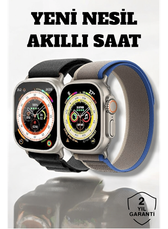 49MM Ekranlı, Kan Basıncı ve Adımsayar Özellikli Bluetooth Akıllı Saat