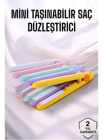 180°C Isı ve Uzun Süre Kalıcı Düzlük Sağlayan Mini Saç Düzleştirici