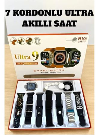 Akıllı Saat Android Ve İOS Uyumlu Arama Cevaplayan Dokunmatik Ekran