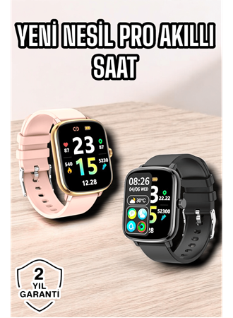 Yeni Nesil Akıllı Saat Arama Bildirimleri, Uyku & Kalp Atış Takibi