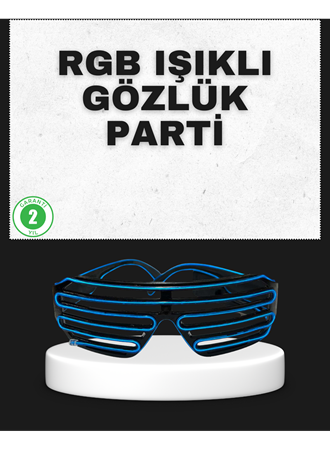 Parti ve Organizasyonlara Özel LED Işıklı Gözlük