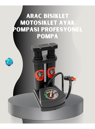 Ayak Basmalı Hava Pompası Şişme Ürünler ve Lastikler İçin