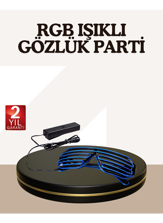 Gece Eğlenceleri İçin LED Işıklı Gözlük