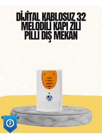 Kablosuz Kapı Zili Düzenli ve Konforlu Yaşam Alanları İçin