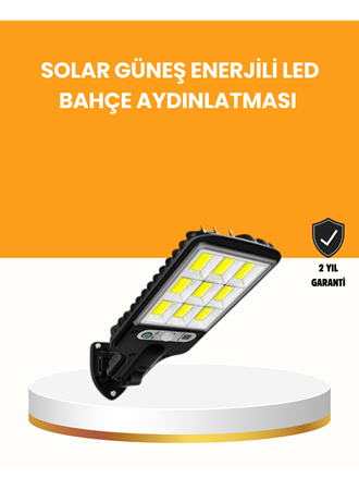 Sensörlü Sokak Tipi Lamba Günlük Kullanım İçin İdeal