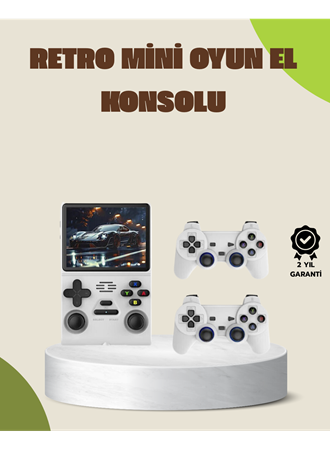 Taşınabilir El Konsolu Kablosuz Gamepadli