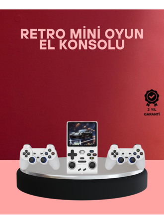 Kablosuz Kollu El Oyun Konsolu TV Bağlantı Destekli