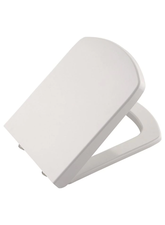 Premium Lüks Kare Amartisörlü Yavaş Kapanan Klozet Kapağı (