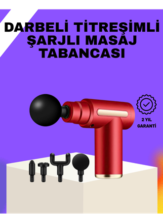Şarjlı Masaj Tabancası Spor Sonrası Kas Rahatlatma İçin