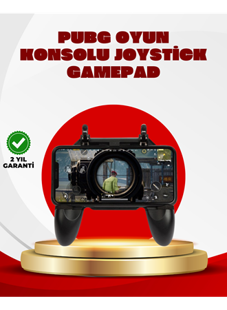 PUBG Mobile Uyumlu Joystick ve Parmak Tetikli Oyun Gamepadi