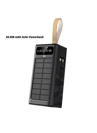 50.000 Powerbank güneş enerjili