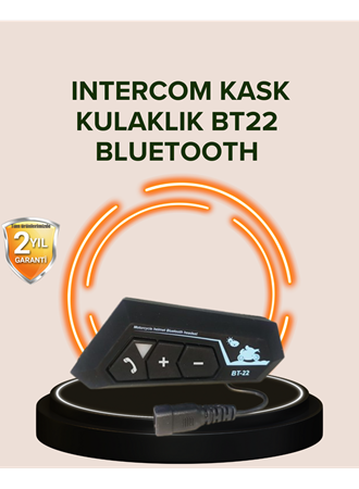 Bluetooth 5.0 Motosiklet Kask Kulaklık Eller Serbest ve Müzik Özellikli