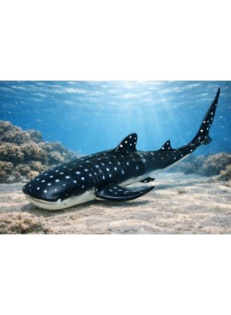 Deniz Hayvanları Serisi - Balina Köpekbalığı 29 cm