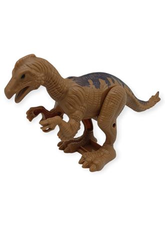 Kurmalı Dinazor Figürleri 20 cm - Anatosaurus - Kahverengi