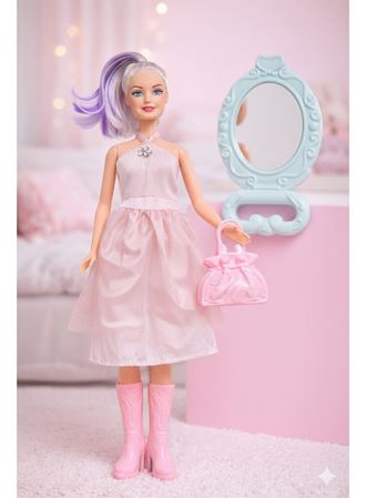 Moda Seti - Aksesuarlı 30 cm Bebek Seti