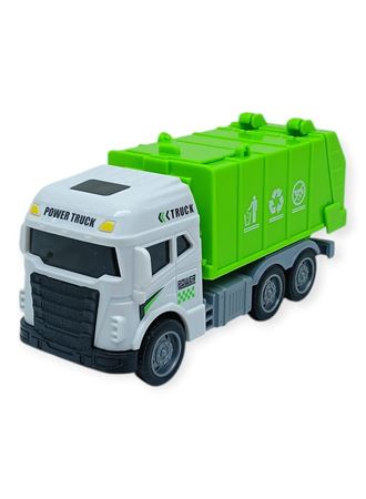 Temizlik Araçları Serisi - Sürtmeli Kamyon 12 cm - 3626