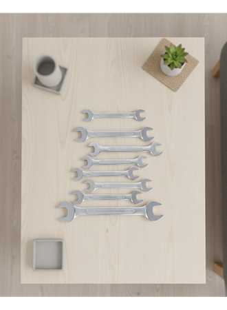 Uzun Ömürlü Kombine Anahtar Seti 8 Parça