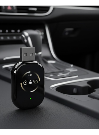 CarPlay Destekli Araçlar İçin Kablosuz Android Auto Dönüştürücü